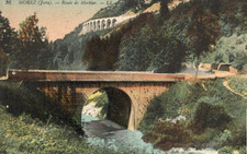 Cpa morez jura d'occasion  Saint-Amans-Soult