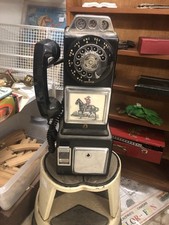 Telefone com fio American 1950 retrô Payphone 3 slots Payphone montagem na parede desktop comprar usado  Enviando para Brazil