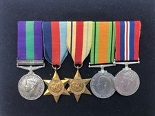 Set mounted medals for sale  GAINSBOROUGH