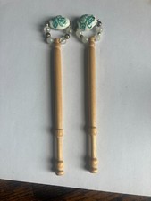 Vintage pair wooden for sale  NORWICH