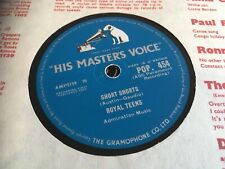 ROYAL TEENS :  SHORT SHORTS  /  PLANET ROCK.  UK. 78.rpm (1958) comprar usado  Enviando para Brazil