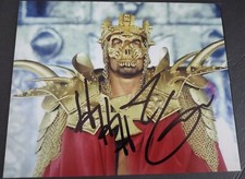 Usado, HHH TRIPLE H WWE WWF SIGNED ENTRY MASK CROWN 8x10 CUSTOM ART PHOTO PROVA RARA comprar usado  Enviando para Brazil