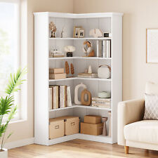 Shaped corner bookshelf for sale  USA