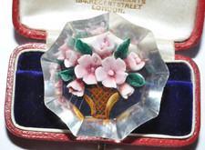 Pretty vintage reverse for sale  WOLVERHAMPTON