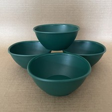 Tigelas Tupperware Legacy Pinch (conjunto de 4) 1,75 xícara lanche de arroz #3514 verde escuro comprar usado  Enviando para Brazil