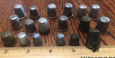 Thimbles assorted metal for sale  Riverside