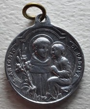 Medalha votiva Santo Antônio da PADOVA Kh151 comprar usado  Enviando para Brazil