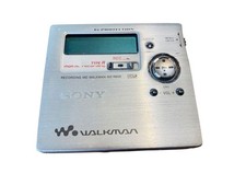 Sony MZ-R909 Srebrny przenośny odtwarzacz miniDisc Recorder MD Walkman Nietestowany na sprzedaż  Wysyłka do Poland