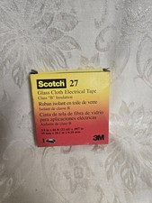 Usado, Pano de vidro 3M Scotch 27 - Classe B - Fita elétrica isolada - 3/4 pol x 66 pés comprar usado  Enviando para Brazil