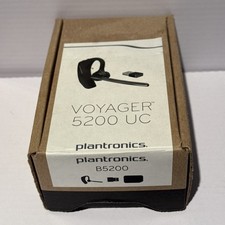 Usado, Caixa aberta! Fone de Ouvido Bluetooth Sem Fio Plantronics Voyager 5200 UC (206110-101) comprar usado  Enviando para Brazil