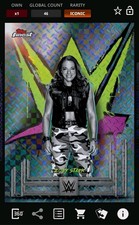 Usado, [Digital] Topps Slam Zoey Stark melhor quadriculado azul comum LE icônico comprar usado  Enviando para Brazil