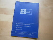Bedienungsanweisung ifa ernst gebraucht kaufen  Oberlichtenau