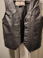 Leather vintage vest for sale  Smyrna