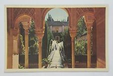 Postcard grenada generalife for sale  Custer