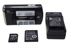 Câmera Filmadora Digital Panasonic SDR-S10P1 Preta Fina Com 8GB SD, 2 Baterias, Carregador comprar usado Câmera Filmadora Digital Panasonic SDR-S10P1 Preta Fina Com 8GB SD, 2 Baterias, Carregador comprar usado  Enviando para Brazil