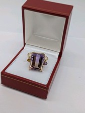 9ct ametrine ring for sale  SHREWSBURY