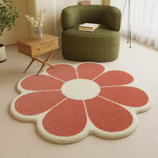 Tapete de flores tapete para decoração de quarto decoração de sala de estar para meninas crianças bebê tapete de brincar comprar usado  Enviando para Brazil