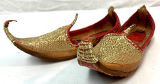 Mocassim Mojari Khussa tradicional indiano criança tamanho? Chinelos feitos à mão comprar usado  Enviando para Brazil