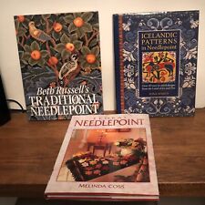 Hardback books needlepoint for sale  CALNE
