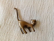 Soprammobile gatto ottone usato  Sondrio