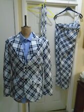 Mens suit check for sale  POLEGATE
