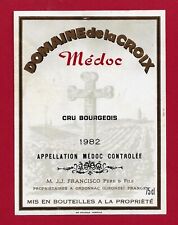 Label bordeaux medoc d'occasion  Expédié en Belgium