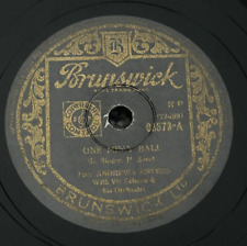 Brunswick andrews sisters for sale  MANCHESTER