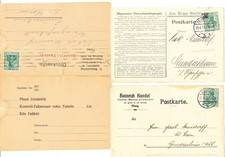 Belege germania zeit gebraucht kaufen  Mölsheim, Mörstadt, Offstein