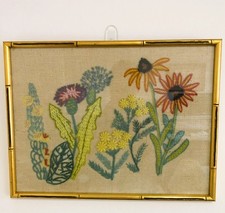 Vintage framed floral for sale  Franklin