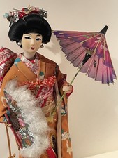 Bambola vintage geisha usato  Roma