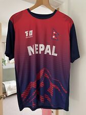 Nepal cricket shirt for sale  CASTLE CARY