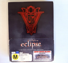 Twilight Saga Eclipse DVD Edição Limitada de Colecionador Perguntas e Respostas e Cartões de Colecionador Zo 4 comprar usado  Enviando para Brazil
