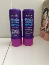 Aussie 3 Minute Miracle Moist Detangling condicionador profundo 8 oz lote de 2 comprar usado  Enviando para Brazil