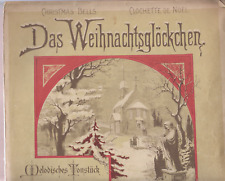 Las campanas de Navidad Ernst Simon alrededor de 1900 notas piano piano segunda mano  Embacar hacia Argentina