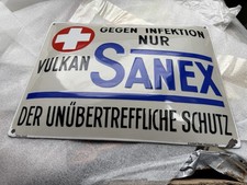 Emailschild riginal vulkan gebraucht kaufen  Halberstadt