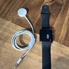Smartwatch Apple Watch -Série 1 -42 mm -Silicone preto -Inclui: cabo de carregamento comprar usado  Enviando para Brazil