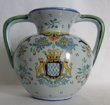 Vase faïence géo d'occasion  Essert