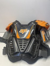 Protetor de peito Fox Racing defletor de poleiro Youth MX ATV usado laranja comprar usado  Enviando para Brazil