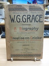 W.g.grace biography treatise for sale  HUDDERSFIELD
