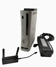 Console oficial Microsoft Xbox 360 60GB com cabo de alimentação e adaptador Wi-Fi APENAS , usado comprar usado  Enviando para Brazil