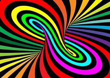 Psychedelic optical illusion for sale  SELBY