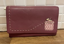 Radley pink leather for sale  MELTON MOWBRAY