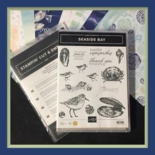 Stampin seaside bay for sale  Akron