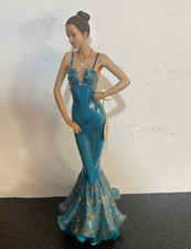 Lady teal dress for sale  BANBURY