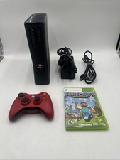 Usado, Pacote de console Microsoft Xbox 360 S Slim modelo 1439 preto fosco 4GB testado funciona comprar usado  Enviando para Brazil