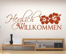 Wandtattoo herzlich willkommen gebraucht kaufen Wandtattoo herzlich willkommen gebraucht kaufen  Wilster