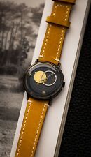 Zegarek vintage RAKETA Kopernik. Dłonie słońce-księżyc 2609 HA. Kopernik.  Czarne etui na sprzedaż  PL