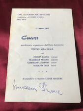 Autografi scala milano usato  Guidonia Montecelio