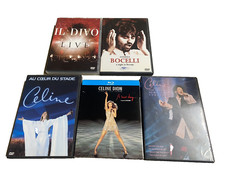 Celine Dion Live in Concert DVD Lot Andrea Bocelli Il Divo A New Day Colour of comprar usado  Enviando para Brazil