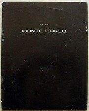 Chevrolet monte carlo for sale  LEICESTER